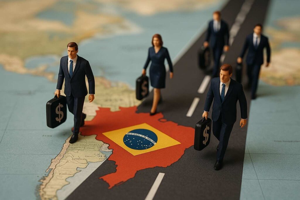 investimentos, bolsa de valores, dólar, diversificação, dolarhoje, patrima capital, fuga de milionários, êxodo de riquezas, segurança financeira, impostos no Brasil, riqueza, HNWI, Henley & Partners, América Latina, migração de capital, milionários